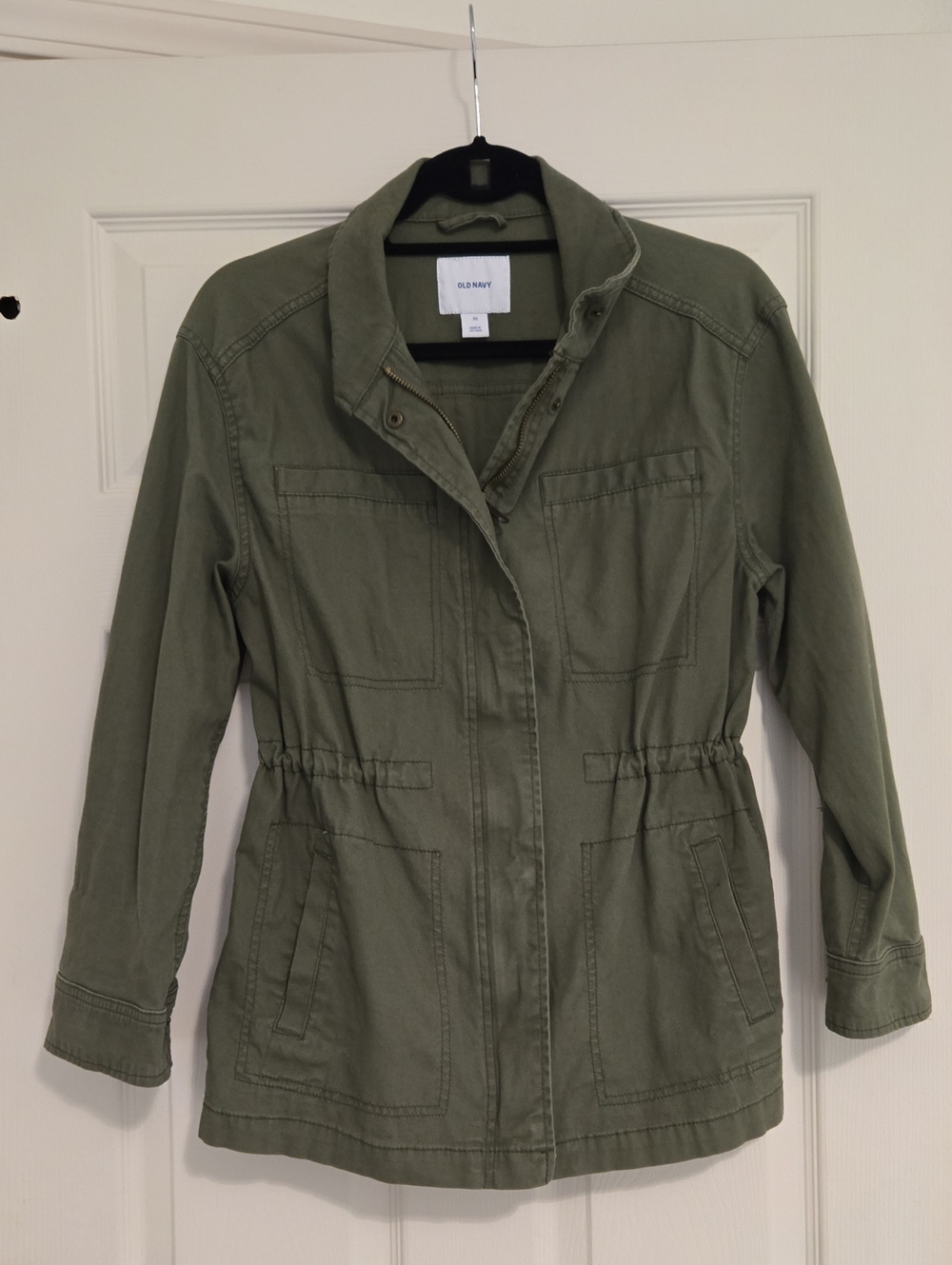 Old Navy Women's Olive Green Utility Jacket